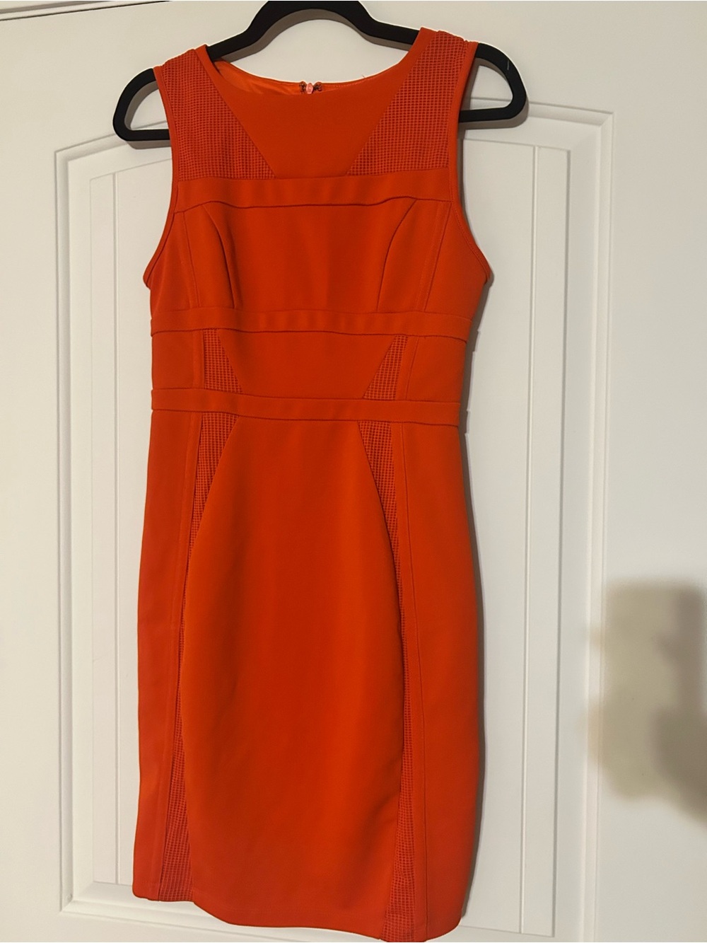 Nikibiki Bright Orange Sleeveless Sheath Dress